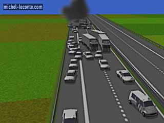 carambolage autoroute A10 5 Novembre 2002